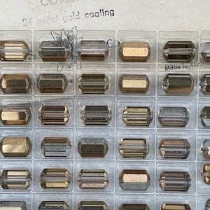 6 Vintage Swarovski Crystal Beads Art 5230 12x8mm